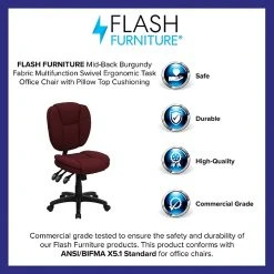 Flash Furniture Fabric Multi-Functional Ergonomic Task Chairs (GO930FBY) -Cheap The Flex Chair Store unnamed file 5040