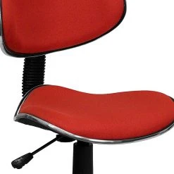 Flash Furniture Fabric Ergonomic Task Chairs With Chrome Metal Band Accent (BT699RED) -Cheap The Flex Chair Store unnamed file 5051