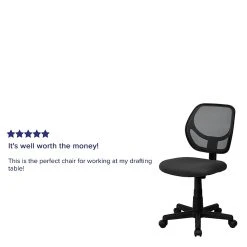 Flash Furniture Mesh Task Chair, Gray (WA-3074-GY-GG) -Cheap The Flex Chair Store unnamed file 5074