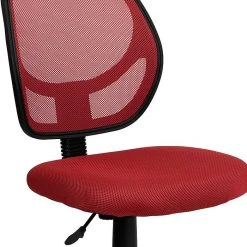 Flash Furniture Mid-Back Task Chair, Red -Cheap The Flex Chair Store unnamed file 5093
