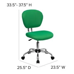 Flash Furniture Mesh Task Chairs With Chrome Base (H2376FBRGRN) 16 Flash Furniture Mesh Task Chairs With Chrome Base (H2376FBRGRN) -Cheap The Flex Chair Store unnamed file 5101