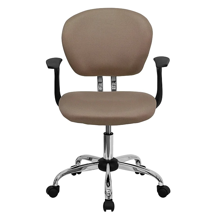 Flash Furniture Mesh Task Chairs With Arms And Chrome Base (H2376FCOFARMS) 8 Flash Furniture Mesh Task Chairs With Arms And Chrome Base (H2376FCOFARMS) - Image 6