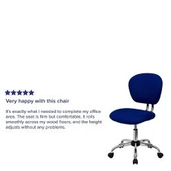 Flash Furniture Mesh Task Chairs With Chrome Base (H2376FBLUE) -Cheap The Flex Chair Store unnamed file 5174