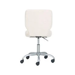 True Sherpa Fabric Swivel Desk Chair, Ivory (60059) -Cheap The Flex Chair Store unnamed file 519