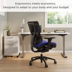 Union & Scale FlexFit™ 1500TF Mesh Back Fabric Task Chair, Blue/Black (UN59413) -Cheap The Flex Chair Store unnamed file 5225