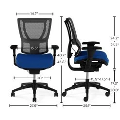 Union & Scale FlexFit™ 1500TF Mesh Back Fabric Task Chair, Blue/Black (UN59413) -Cheap The Flex Chair Store unnamed file 5227