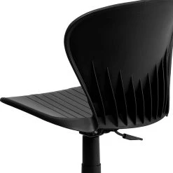 Flash Furniture Plastic Mid-Back Swivel Task Chair, Black -Cheap The Flex Chair Store unnamed file 5260