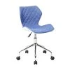 Techni Mobili Modern Height Adjustable Office Task Chair, Blue -Cheap The Flex Chair Store unnamed file 5304