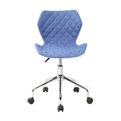 Techni Mobili Modern Height Adjustable Office Task Chair, Blue -Cheap The Flex Chair Store unnamed file 5306