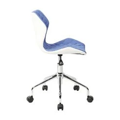 Techni Mobili Modern Height Adjustable Office Task Chair, Blue -Cheap The Flex Chair Store unnamed file 5308