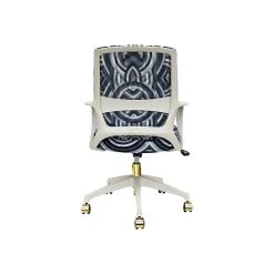 The Raynor Group Elizabeth Sutton Gramercy Fabric Swivel Task Chair, White Grayscale Echo Gold (K-ESGR-WHT-ECHO-GLD) -Cheap The Flex Chair Store unnamed file 5316