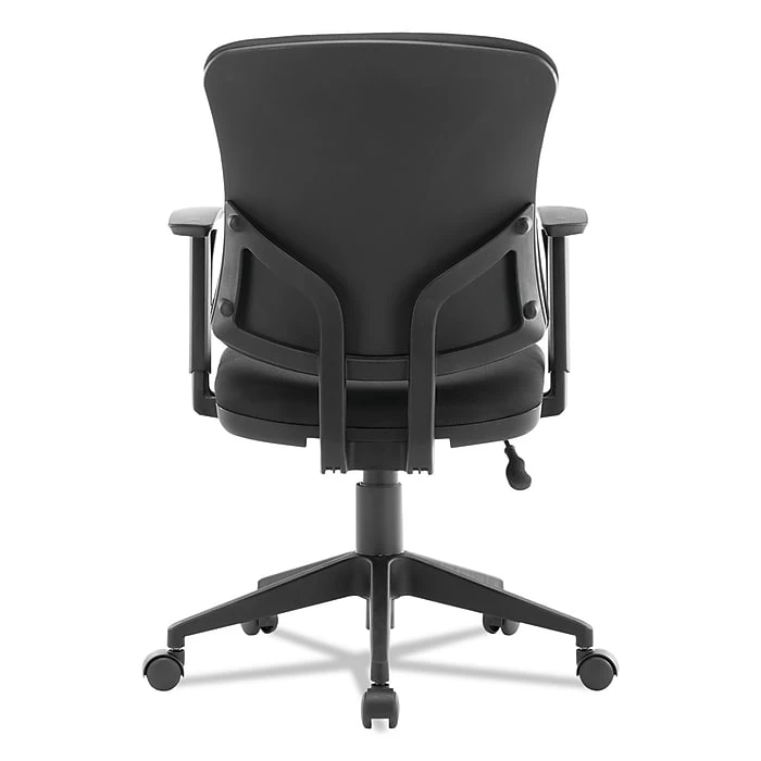Alera® Everyday Task Office Chair, Supports Up To 275 Lbs., Black Seat/Black Back, Black Base 6 Alera® Everyday Task Office Chair, Supports Up To 275 Lbs., Black Seat/Black Back, Black Base - Image 4