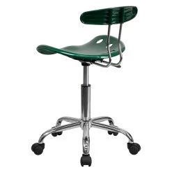 Flash Furniture Chrome Low Back Computer Task Chair With Tractor Seat, Vibrant Green -Cheap The Flex Chair Store unnamed file 533