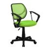 Flash Furniture Fabric Mid-Back Task Chair With Arm, Green -Cheap The Flex Chair Store unnamed file 5359