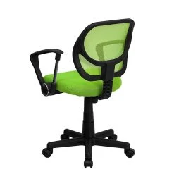 Flash Furniture Fabric Mid-Back Task Chair With Arm, Green -Cheap The Flex Chair Store unnamed file 5365