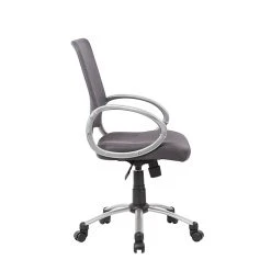 Boss Mesh Back W/ Pewter Finish Task Chair, Gray (B6416-CG) -Cheap The Flex Chair Store unnamed file 5378
