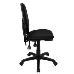 Flash Furniture Mid-Back Fabric Multi-Functional Task Chairs W/Lumbar Support (WLA654MGBK) -Cheap The Flex Chair Store unnamed file 5394