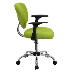 Flash Furniture Mid Back Mesh Task Chair, Apple Green (H2376FGNARMS) -Cheap The Flex Chair Store unnamed file 5416