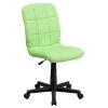Flash Furniture Mid-Back Quilted Vinyl Task Chair, Green -Cheap The Flex Chair Store unnamed file 5418