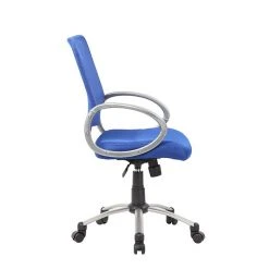 Boss Mesh Back W/ Pewter Finish Task Chair, Blue (B6416-BE) -Cheap The Flex Chair Store unnamed file 5429