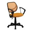 Flash Furniture Fabric Mid-Back Task Chair With Capped Arm, Orange -Cheap The Flex Chair Store unnamed file 5448