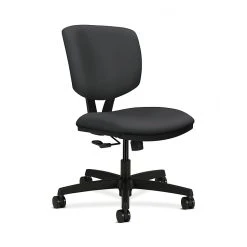 HON Volt Vinyl Armless Office Task Chair, Basalt (HON5721HSX23T)
