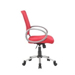 Boss Mesh Back W/ Pewter Finish Task Chair, Red (B6416-RD) -Cheap The Flex Chair Store unnamed file 5481