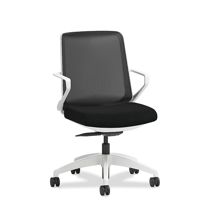 HON Cliq Polyester Swivel Task Chair, Black/Centurion Black (HONCLQIMCU10DW) 3 HON Cliq Polyester Swivel Task Chair, Black/Centurion Black (HONCLQIMCU10DW)