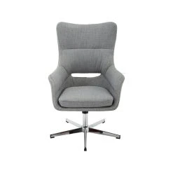Hanover Harrison Polyester Swivel Task Chair, Gray (HOC0013) -Cheap The Flex Chair Store unnamed file 5493