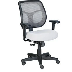 Raynor Eurotech Apollo Mesh Back Task Chair, Silver