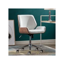 Thomasville Furniture Sansovino Fabric Task Chair, White/Brown (60067) -Cheap The Flex Chair Store unnamed file 5508