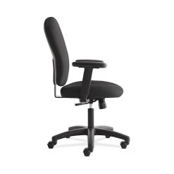 HON Mid-Back Task Chair, Center-Tilt, Adjustable Arms, Black Fabric (BSXVL220VA10) -Cheap The Flex Chair Store unnamed file 5511