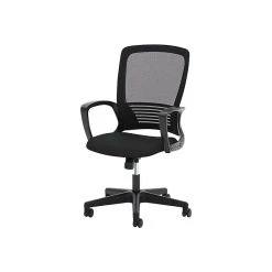 HON Mesh High-Back Chair, Center-Tilt, Fixed Arms, Black Frame, Black (BSXVL525ES10) -Cheap The Flex Chair Store unnamed file 5516