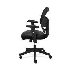 HON Prominent Mesh High-Back Task Chair, Adjustable Arms, Black SofThread Leather Seat (BSXVL531SB11) -Cheap The Flex Chair Store unnamed file 5524