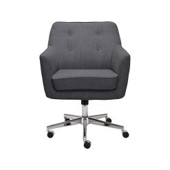 Serta Style Ashland Fabric Swivel Computer And Desk Chair, Graphite (47140B)