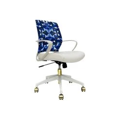 The Raynor Group Elizabeth Sutton Gramercy Fabric Swivel Task Chair, Blue Prism White Gold (K-ESGR-WHT-PRSM-GLD) 9 The Raynor Group Elizabeth Sutton Gramercy Fabric Swivel Task Chair, Blue Prism White Gold (K-ESGR-WHT-PRSM-GLD) -Cheap The Flex Chair Store unnamed file 5580