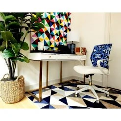 The Raynor Group Elizabeth Sutton Gramercy Fabric Swivel Task Chair, Blue Prism White Gold (K-ESGR-WHT-PRSM-GLD) 12 The Raynor Group Elizabeth Sutton Gramercy Fabric Swivel Task Chair, Blue Prism White Gold (K-ESGR-WHT-PRSM-GLD) -Cheap The Flex Chair Store unnamed file 5583