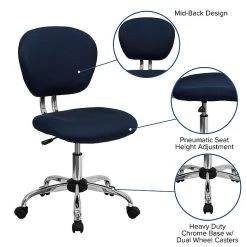 Flash Furniture Mesh Task Chairs With Chrome Base (H2376FNAVY) -Cheap The Flex Chair Store unnamed file 5609