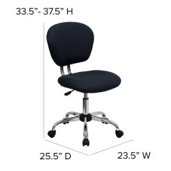 Flash Furniture Mesh Task Chairs With Chrome Base (H2376FGY) 17 Flash Furniture Mesh Task Chairs With Chrome Base (H2376FGY) -Cheap The Flex Chair Store unnamed file 5627