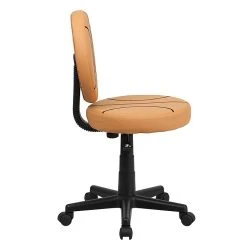 Flash Furniture Vinyl Basketball Task Chair Without Arms, Orange -Cheap The Flex Chair Store unnamed file 5653