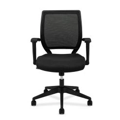 HON Mesh Mid-Back Task Chair, Center-Tilt, Fixed Arms, Black Fabric (BSXVL521VA10) -Cheap The Flex Chair Store unnamed file 5678