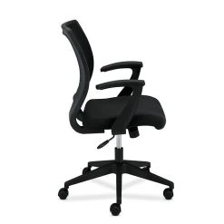 HON Mesh Mid-Back Task Chair, Center-Tilt, Fixed Arms, Black Fabric (BSXVL521VA10) -Cheap The Flex Chair Store unnamed file 5679