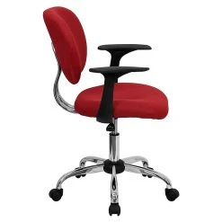 Flash Furniture Mesh Task Chairs With Arms And Chrome Base (H2376FREDARMS) -Cheap The Flex Chair Store unnamed file 5703
