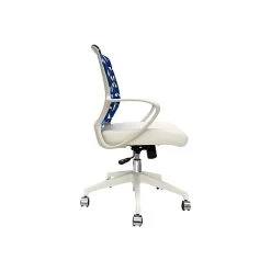 The Raynor Group Elizabeth Sutton Gramercy Fabric Swivel Task Chair, Blue Prism White Silver (K-ESGR-WHT-PRSM-GLD) 9 The Raynor Group Elizabeth Sutton Gramercy Fabric Swivel Task Chair, Blue Prism White Silver (K-ESGR-WHT-PRSM-GLD) -Cheap The Flex Chair Store unnamed file 5710
