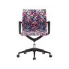 The Raynor Group Elizabeth Sutton Wynwood Fabric Swivel Task Chair, Multi Rose Black Silver (K-ESWY-BLK-ROSE-SIL) -Cheap The Flex Chair Store unnamed file 5726