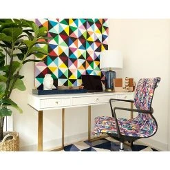 The Raynor Group Elizabeth Sutton Wynwood Fabric Swivel Task Chair, Multi Rose Black Silver (K-ESWY-BLK-ROSE-SIL) 14 The Raynor Group Elizabeth Sutton Wynwood Fabric Swivel Task Chair, Multi Rose Black Silver (K-ESWY-BLK-ROSE-SIL) -Cheap The Flex Chair Store unnamed file 5730