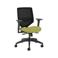 HON Solve Fabric/Mesh Swivel Task Chair, Apple/Black (HONHSLVTSED11) -Cheap The Flex Chair Store unnamed file 5793