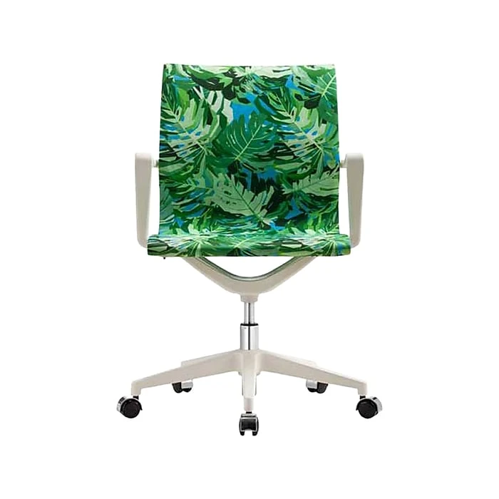 The Raynor Group Elizabeth Sutton Wynwood Fabric Swivel Task Chair, Pura Vida White Silver (K-ESWY-WHT-VIDA-SIL) 3 The Raynor Group Elizabeth Sutton Wynwood Fabric Swivel Task Chair, Pura Vida White Silver (K-ESWY-WHT-VIDA-SIL)
