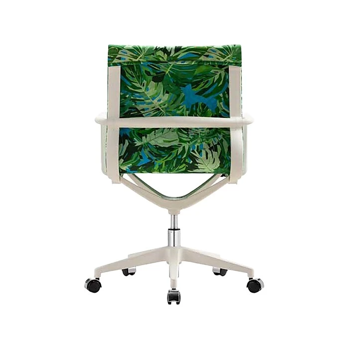 The Raynor Group Elizabeth Sutton Wynwood Fabric Swivel Task Chair, Pura Vida White Silver (K-ESWY-WHT-VIDA-SIL) 6 The Raynor Group Elizabeth Sutton Wynwood Fabric Swivel Task Chair, Pura Vida White Silver (K-ESWY-WHT-VIDA-SIL) - Image 4