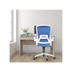 RAYNOR GROUP ION Fabric Task Chair, Blue/White (ION-WH-BLU) 12 RAYNOR GROUP ION Fabric Task Chair, Blue/White (ION-WH-BLU) -Cheap The Flex Chair Store unnamed file 5829
